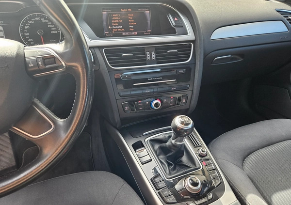 Audi A4 cena 38500 przebieg: 218000, rok produkcji 2012 z Żukowo małe 22